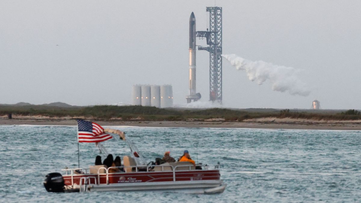 Loď Starship společnosti SpaceX odložila start